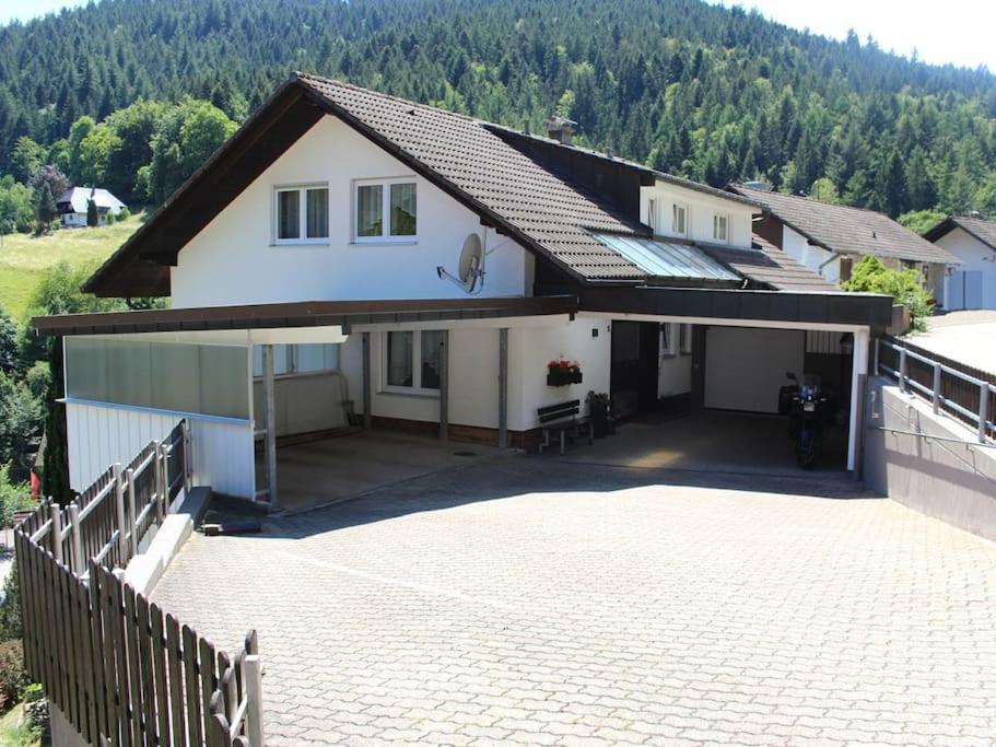 Ferienwohnung Schwarzwaldblick Bad Rippoldsau-Schapbach Esterno foto
