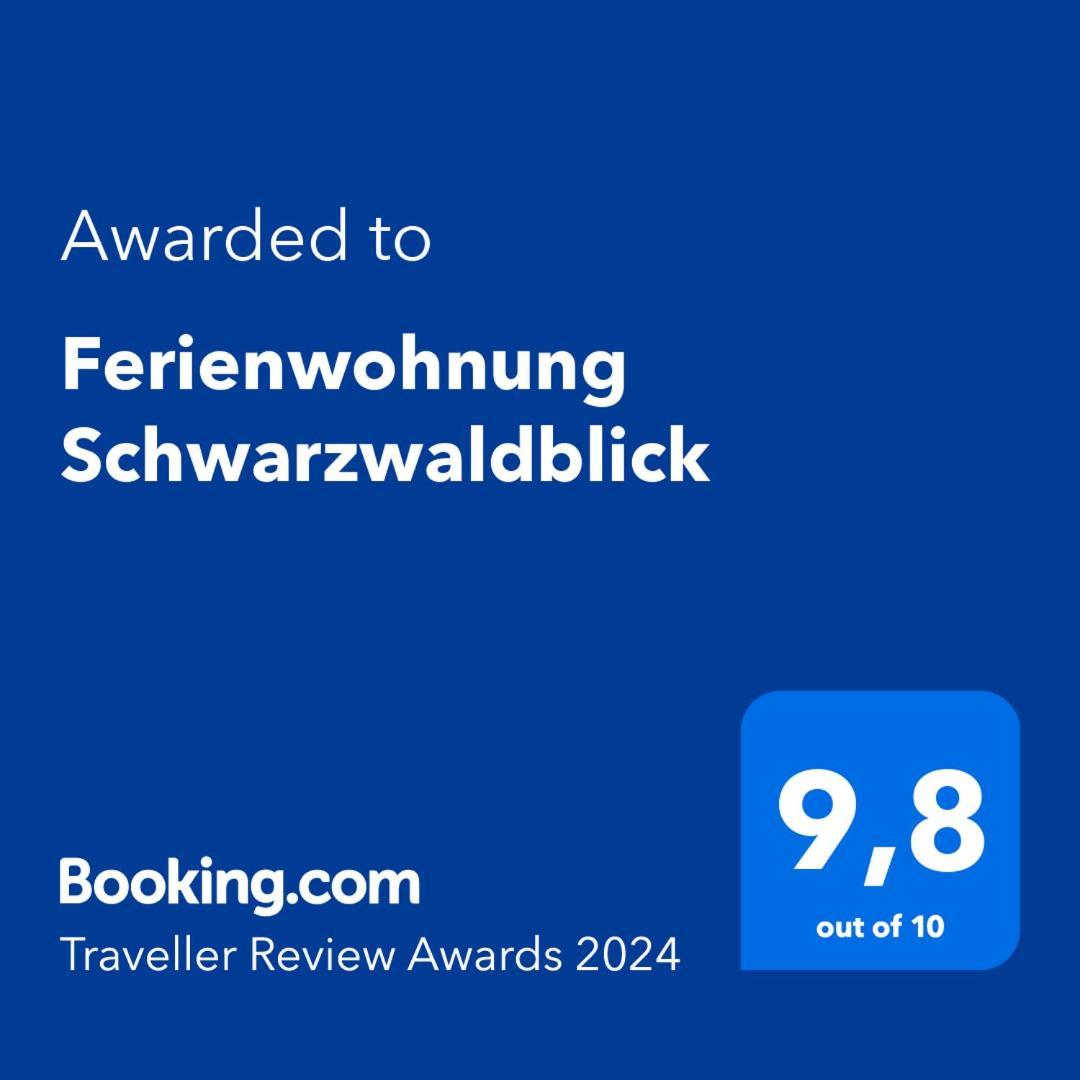 Ferienwohnung Schwarzwaldblick Bad Rippoldsau-Schapbach Esterno foto